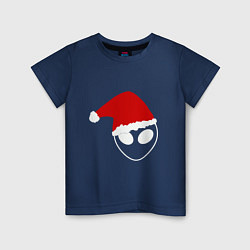 Детская футболка Alien Santa Claus