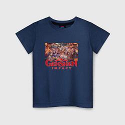 Детская футболка GENSHIN IMPACT НОВЫЙ ГОД 2022 NEW YEAR