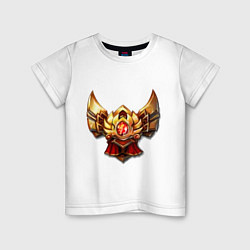 Детская футболка Эмблема золото