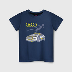 Детская футболка Audi Quattro - зачётное точило!