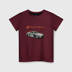 Детская футболка Audi sport - racing team