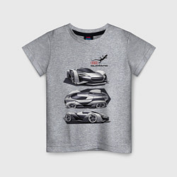 Детская футболка Audi motorsport concept sketch