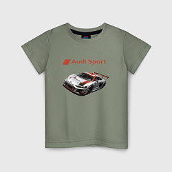 Детская футболка Ауди - автоспорт гоночная команда