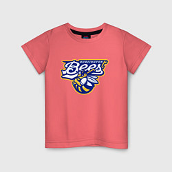 Детская футболка Burlington Bees - baseball team