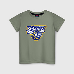 Детская футболка Burlington Bees - baseball team