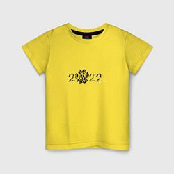 Детская футболка Новый 2022 год символ года