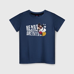 Детская футболка Mickey heart Breaker