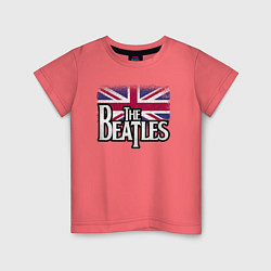 Детская футболка The Beatles Great Britain Битлз