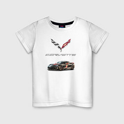 Детская футболка Chevrolet Corvette - Motorsport racing team