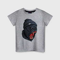 Детская футболка Scream gorilla