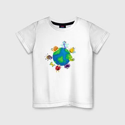 Детская футболка Мир насекомых