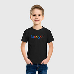 Футболка хлопковая детская Гоголь Googol, цвет: черный — фото 2
