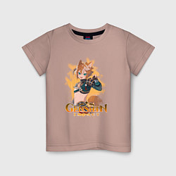 Детская футболка Горо, Genshin Impact