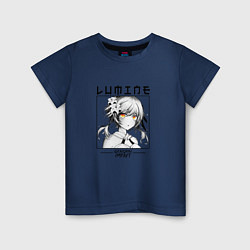 Детская футболка Люмин Lumine, Genshin Impact