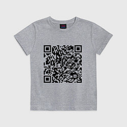 Детская футболка QR-код Скала Джонсон