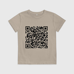 Детская футболка QR-код Скала Джонсон