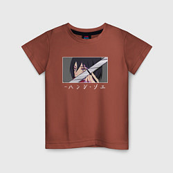 Детская футболка Микаса Аккерман Атака Титанов