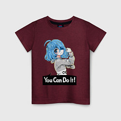 Детская футболка You can do it!