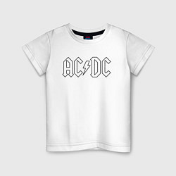 Детская футболка ACDC Logo Молния
