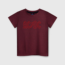 Детская футболка ACDC - Logo