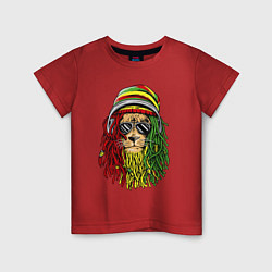 Детская футболка Rasta lioN