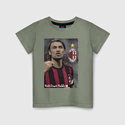 Детская футболка Paolo Cesare Maldini - Milan, captain