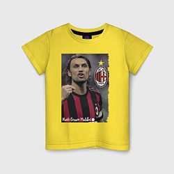 Детская футболка Paolo Cesare Maldini - Milan, captain
