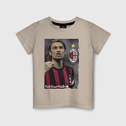 Детская футболка Paolo Cesare Maldini - Milan, captain