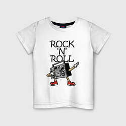 Детская футболка Rock n Roll dab