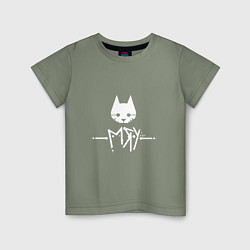 Детская футболка Stray Game Meow Кот бродяга Мяу