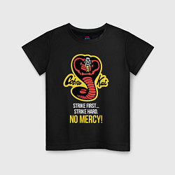 Детская футболка Cobra Kai No mercy!
