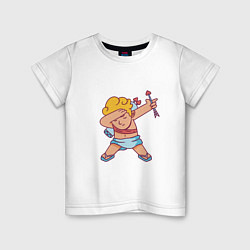 Детская футболка Купидон танцует