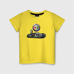 Детская футболка Alfa Romeo - Racing