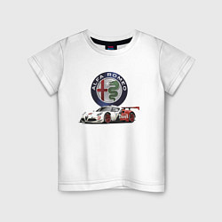 Детская футболка Alfa Romeo - motorsport