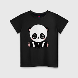 Детская футболка Няшная Панда 2022