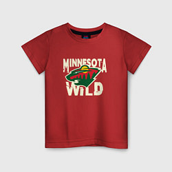 Детская футболка Миннесота Уайлд, Minnesota Wild