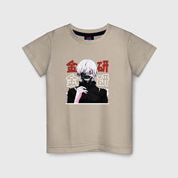 Детская футболка Токийский гуль Tokyo Ghoul, Ken Kaneki Канеки Кен