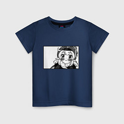Детская футболка Кли глазки ангела Геншин Импакт