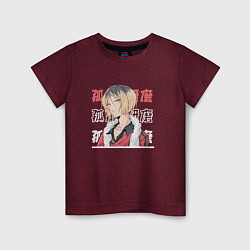 Детская футболка Волейбол Haikyu , Кенма Козуме Kenma Kozume