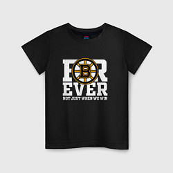 Детская футболка FOREVER NOT JUST WHEN WE WIN, Boston Bruins, Босто