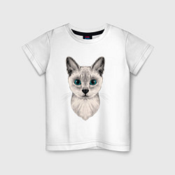 Детская футболка Сингапурская кошка