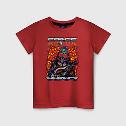 Детская футболка Воин инопланетянин