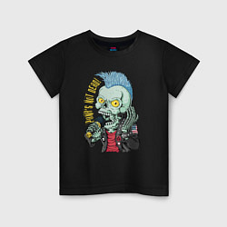 Детская футболка Punks not dead! Motto!