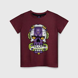 Детская футболка Cool art skull