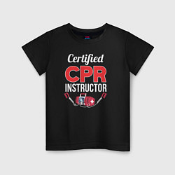 Детская футболка Сертифицированный СЛР инструктор