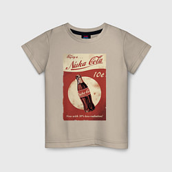 Детская футболка Fallout Nuka Cola Poster Pop art