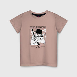 Детская футболка Ван-Пис, Зоро Ророноа Zoro Roronoa