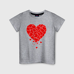 Детская футболка СЕРДЦЕ CЕРДЦА HEART