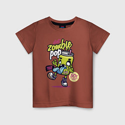 Детская футболка Diet Zombie Pop Sugar free Pop art