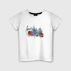 Детская футболка London England